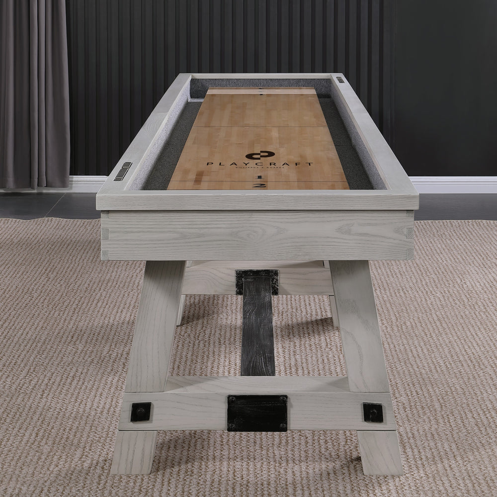 Yukon Pro-Series Shuffleboard Table with Butcher Block