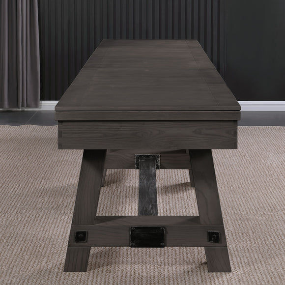Yukon Pro-Series Shuffleboard Table with Butcher Block
