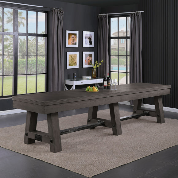 Yukon Pro-Series Shuffleboard Table with Butcher Block