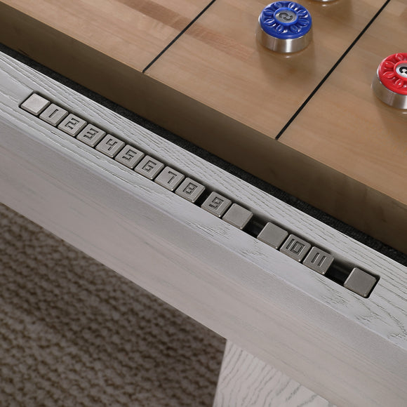 Yukon Pro-Series Shuffleboard Table with Butcher Block