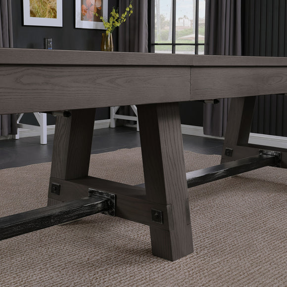 Yukon Pro-Series Shuffleboard Table with Butcher Block