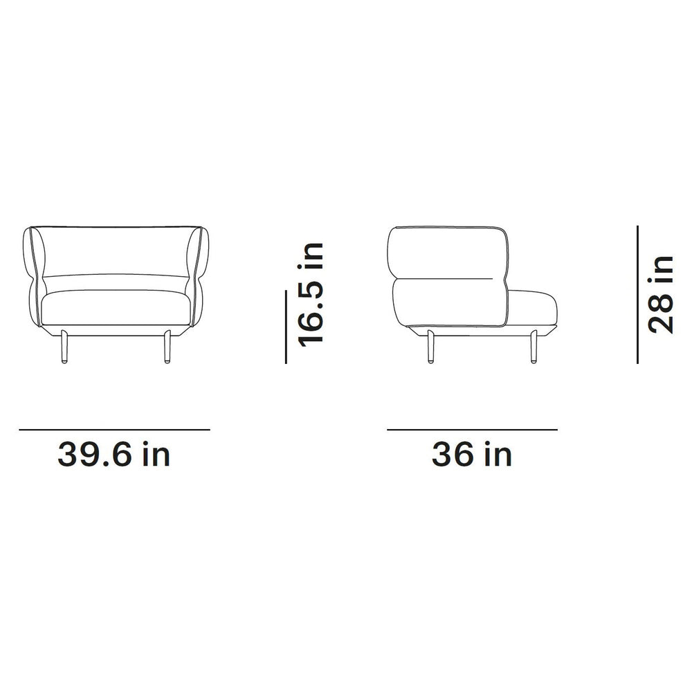 Amba Essence Outdoor Lounge Chair