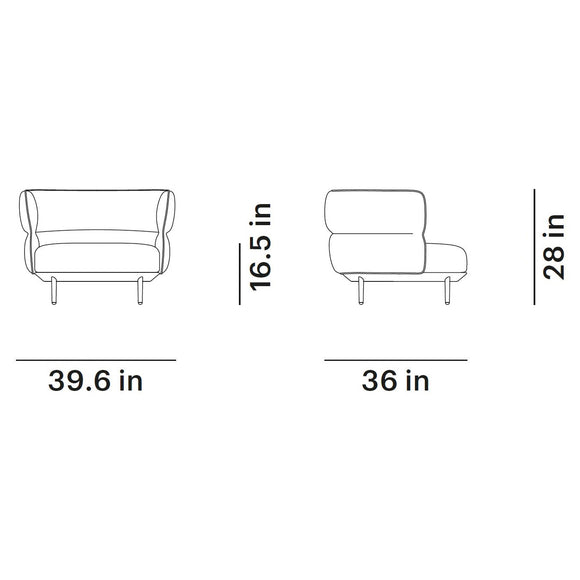 Amba Essence Outdoor Lounge Chair