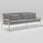 City 3-Seater Sofa