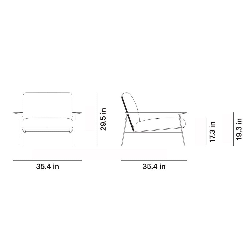 City Outdoor Lounge Chair