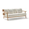 Paralel 2-Seater Sofa  option Natural Teak