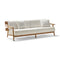 Paralel 3-Seater Sofa  option Natural Teak