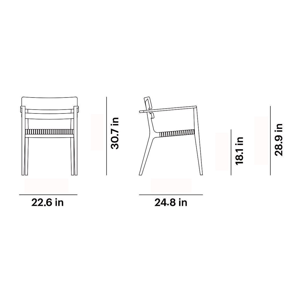 Paralel Outdoor Armchair