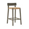 Paralel Bar Stool  option Weathered Teak