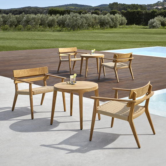 Paralel Outdoor Club Lounge Chair