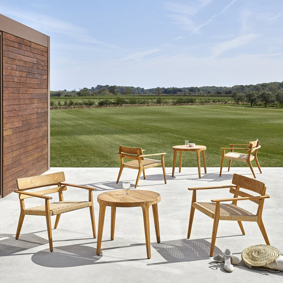 Paralel Outdoor Club Lounge Chair