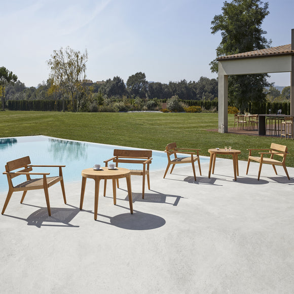 Paralel Outdoor Club Lounge Chair