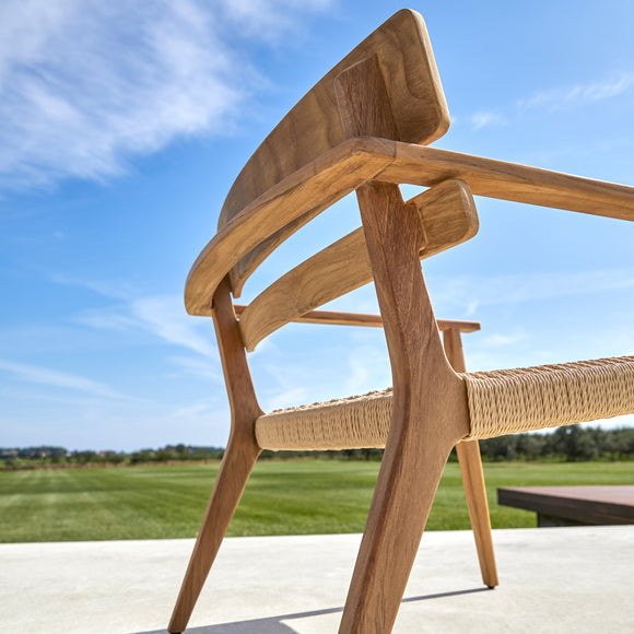 Paralel Outdoor Club Lounge Chair
