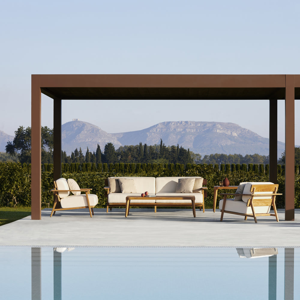 Paralel Outdoor Lounge Armchair
