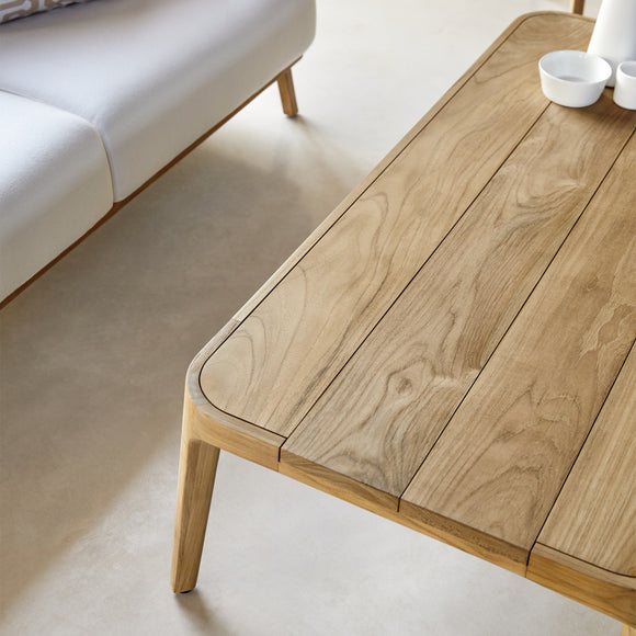 Paralel Rectangular Outdoor Coffee Table