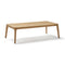Paralel Rectangular Coffee Table  option Natural Teak