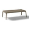 Paralel Rectangular Coffee Table  option Weathered Teak