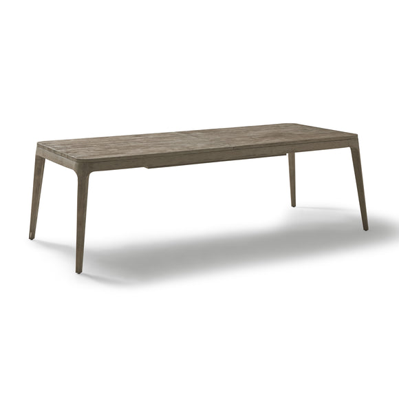 Paralel Rectangular Extendable Outdoor Dining Table