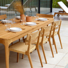 Paralel Rectangular Extendable Dining Table