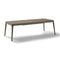 Paralel Rectangular Extendable Dining Table  option Weathered Teak