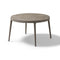 Paralel Round Dining Table  option Weathered Teak