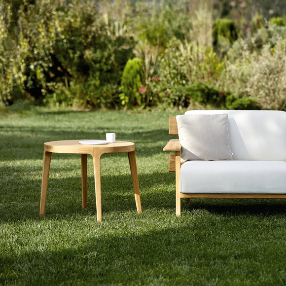 Paralel Round Outdoor Side Table