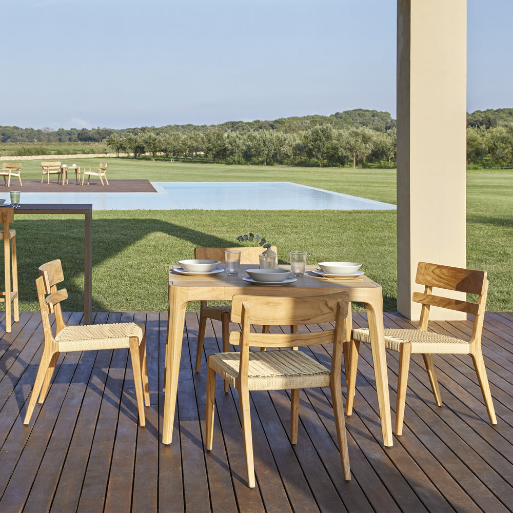 Paralel Outdoor Side Chair