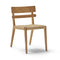Paralel Side Chair  option Natural Teak