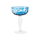 Cuttings Multicolor Coupe Glass (Set of 6)