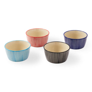 Marine Striped Bowl (Set of 4)
