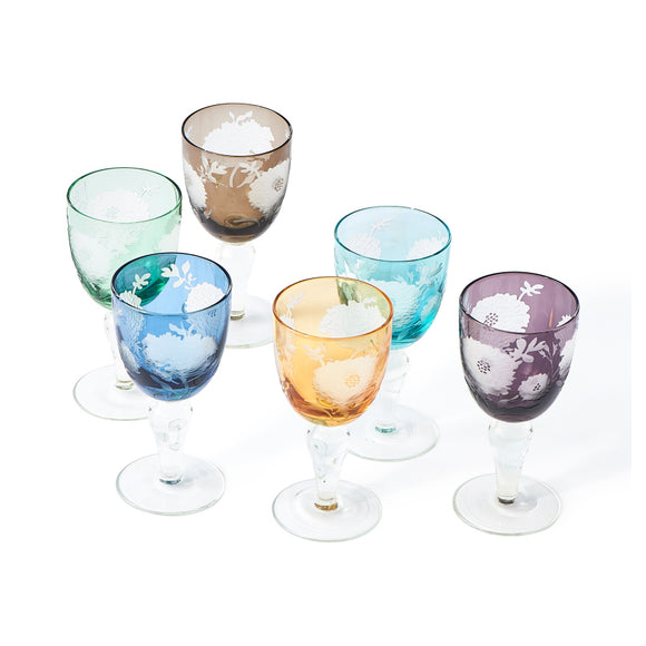Peony Wine Glass (Set of 6)