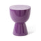 Tip Tap Stool/Side Table  option Dark Purple