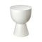 Tip Tap Stool/Side Table  option White