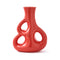 Three Ears Vase  option Coral Red