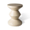 Zig Zag Stool/Side Table  option Beige