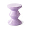 Zig Zag Stool/Side Table  option Lilac