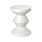 Zig Zag Stool/Side Table  option White