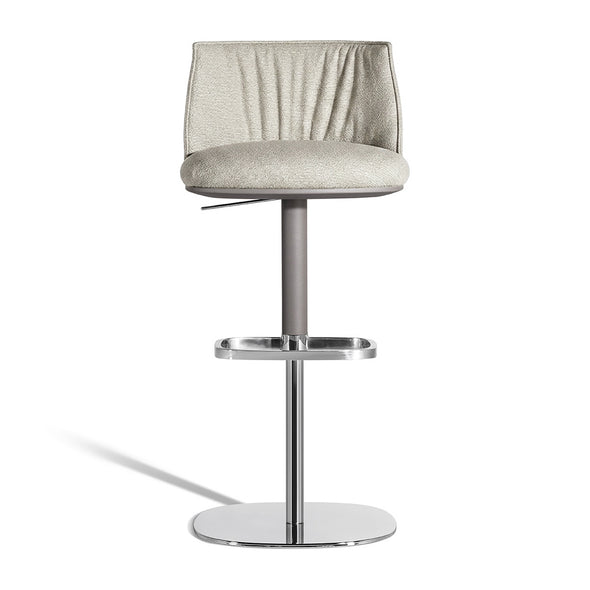 Archibald Swivel Bar Stool with Metal Leg