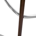 Archibald Swivel Stool with Wood Leg