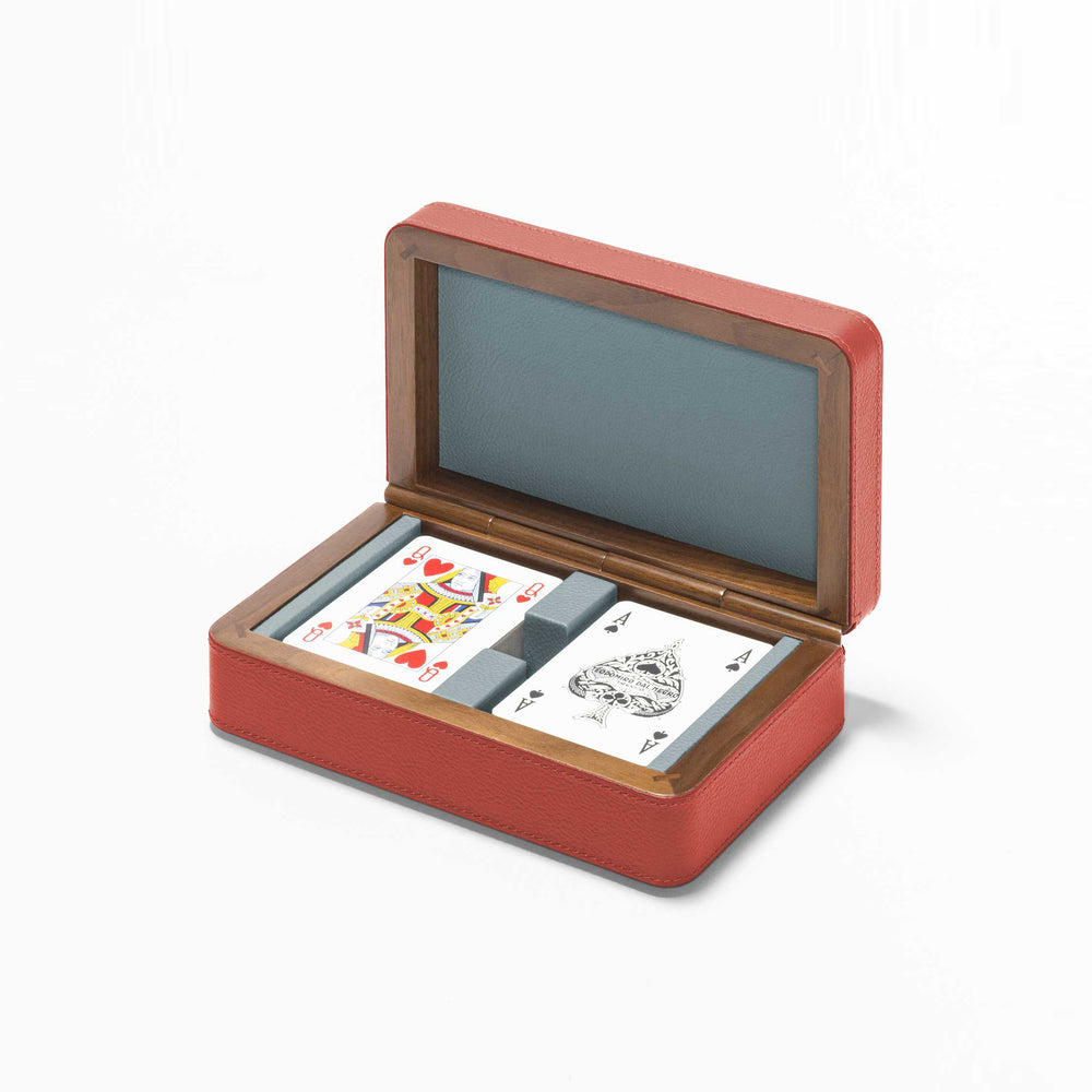 Giobagnara x Poltrona Frau Leather Wrapped Card Box