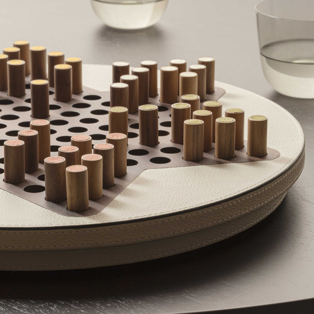 Giobagnara x Poltrona Frau Chinese Checkers Set