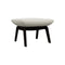 Downtown Lounge Ottoman  option Haruka Whity / Wenge Ash