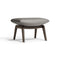 Downtown Lounge Ottoman  option Pelle Frau ColorSphere SC 26 Topo Leather / Moka Ash
