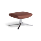 Downtown Lounge Ottoman with Metal Base