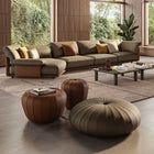 Esedra Pouf with Storage