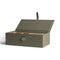 Leather Jewelry Box  option Rectangular: 10.75 in width