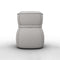 Lepli Ottoman  option Pelle Frau ColorSphere SC 23 Tortora Leather / Pelle Frau ColorSphere SC 23 Tortora Leather