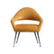 Letizia Armchair  option Ambra Nest Leather