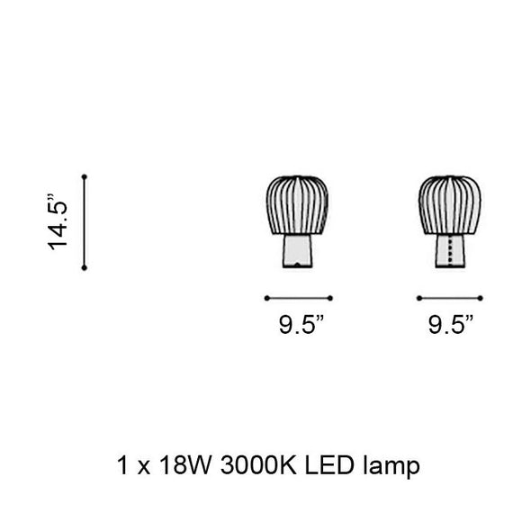 Nymph Portable Table Lamp