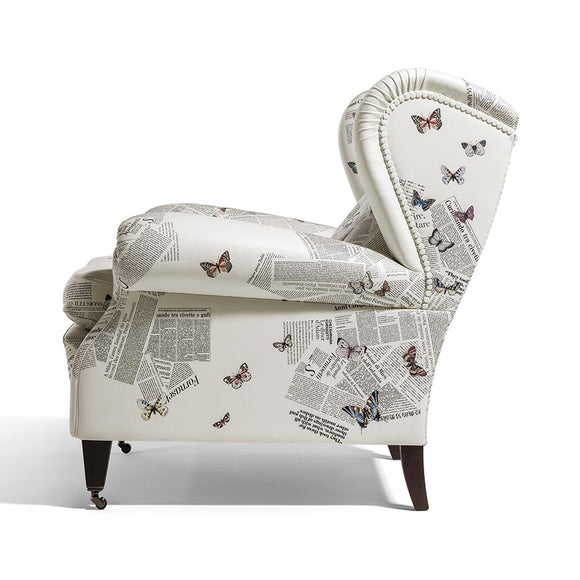 Fornasetti x Poltrona Frau 1919 Ultime Notizie Armchair
